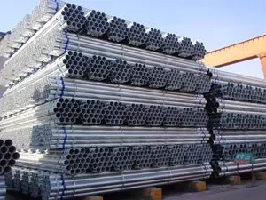 Fabricante de tubos de aço de 1,25 polegadas 58mm, tubos de mangas galvanizadas, tubos de aço