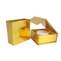 Carepack boîte en carton solide or, liquide concentré et poudre, emballage en pot, fermeture magnétique, boîte cadeau pour la concentration
