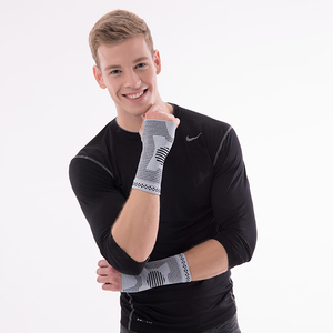 Nouvelle offre d'usine de mode Tissu de bambou naturel Haute compression élastique Sport Tricoté Palm Support - Product Image 6
