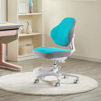 Chaise d'étude ergonomique moderne en plastique pour enfants, réglable en hauteur, avec base coulissante – Vente en gros à prix réduit