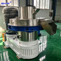 Granulateur à Anneaux Certifié CE 110KW, Machine à Granulés de Biomasse pour Sciure et Paille, Garantie 1 An