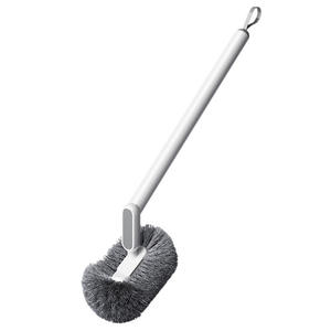 Brosse de toilette domestique à poils en forme de bateau à 405 degrés, outil de nettoyage mural pour salle de bain sans angle mort - Product Image 5