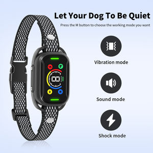 TIZE, nuevo producto, patente, diseño de pantalla a Color, dispositivo inteligente para perros, vibración, <span class=keywords><strong>collar</strong></span> antiladridos - Product Image 2