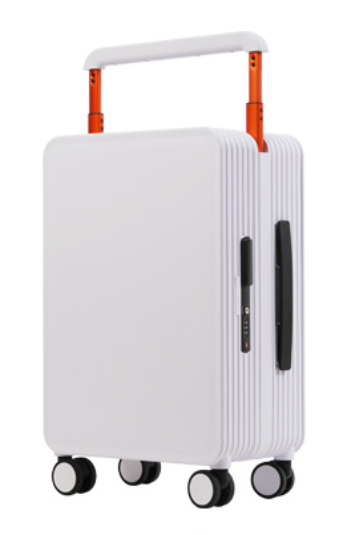 Chariot blanc + orange