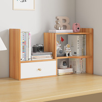 Étagère murale moderne et simple en panneaux de bois, pliable et rétractable, avec porte de placard, en MDF, pour salon et chambre à coucher