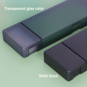 SUNSHING Durable and Portable Stationery <b>Box</b> with Lid PP Material Pencil Case for Pens, Makeup Brushes, Desk Drawer <b>Storage</b> - Product Image 6