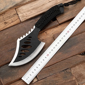 Hacha de Cinturón de Acero con Alto Contenido de Carbono para Campamento en la Jungla, Herramienta Multifuncional para Salvar Vidas, Hacha Portátil - Product Image 3