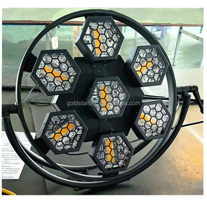 7*30W 7*50W LED Retro luce con RGB LED SMD5050 (struttura a traliccio singolo fotogramma) strobo per eventi di concerto scena festa spettacolo DJ - Product Image 2