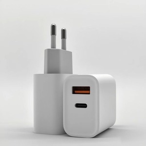 20W PD QC Fast Charger Dual USB Port Wall <b>Power</b> Fast <b>Adapter</b> EU US <b>Plug</b> Fast Charger for iPhone Samsung Smartphones Tablets - Product Image 1