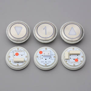 Bouton poussoir de porte d'<span class=keywords><strong>ascenseur</strong></span> extérieur moderne de haute qualité AN181G01, pièces de rechange pour usage hôtelier, marque Guangda - Product Image 4