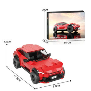 FiveS tar Super Sports Vehicle Modell 451pcs Bildungs bau Spielzeug Pferd Rennwagen Kunststoff Ziegel Bausteine für Kinder - Product Image 6