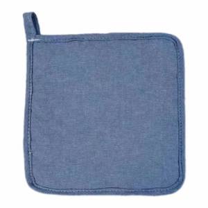 Custom Recycled Cotton Oven Mitts Pot Holder Heat Resistant BBQ Kitchen Mat <b>Cooking</b> Solid Color Yard Dyed <b>Gloves</b> - Product Image 4