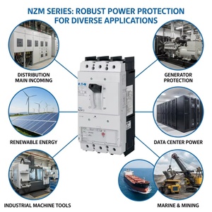 Disjoncteur à boîtier moulé (MCCB) série NZM NZMN2-A80-NA 160A 3P 480V CE CCC ISO pour la distribution d'énergie des centres de données - Product Image 5