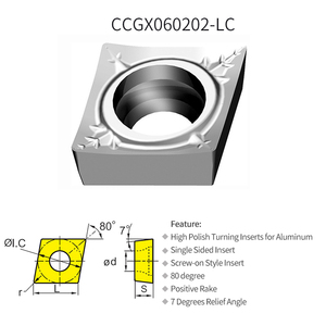 Best seller inserti in carburo di tungsteno positivo all'ingrosso utensili per tornio <span class=keywords><strong>cnc</strong></span> CCGX09T302/09 t304/09 t308 inserto per tornitura per metallo - Product Image 4