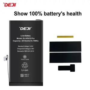 DEJI Neues Update 100 % Gesundheit der Batterie für iPhone Pop up 12 Pro