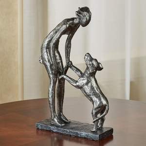 Elegante Material de latón Vintage artefactos escultura moderna para decoraciones de mesa mejores precios proveedor indio suministro al por mayor - Product Image 1