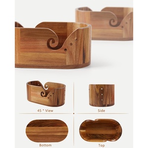 Chất Lượng Cao Hộ Gia Đình Lớn Sáng Tạo Keo Gỗ Và Sợi Len Bát Sáng Tạo Len Đan May Kit Cho Tay Tự Làm Chủ Mô Hình - Product Image 2