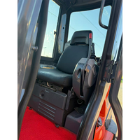 Excavator Mini Bekas Jepang Kubota U55-5 5.5 Ton CE EPA Jam Operasi Rendah Dengan Thumb Quick Couper dan Rubber Pads Dijual