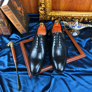 Oxford Groom Casual Shoes For Men's Designer Winter Wedding Pointed Toe Anti Slip Seal Suitable For Office And Business Shoes - Product Image 2