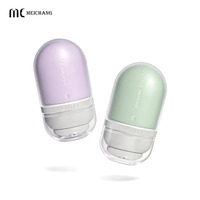 Flacon pompe airless en acrylique 30ml 50ml, contenant cosmétique elliptique pour emballage et stockage de maquillage