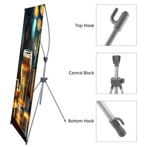 WaExhibition Promosi tampilan penggunaan komersial portabel, dapat diatur ringan dua sisi tahan air/tahan angin - Product Image 6