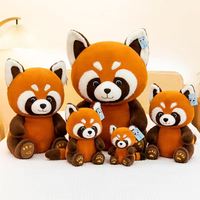 Peluche brodée en forme de raton laveur, coussin lesté super doux en coton PP, cadeau d'anniversaire, anti-stress, pour enfants et la maison