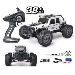 2.4G 1/16 Electric Remote Control Racing Car RC Jeeps With Light High Speed RC Off Road Jeeps 4x4WD For Adults
