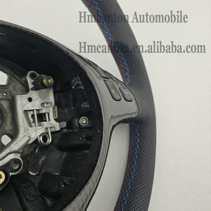 Volante Deportivo de Cuero Perforado para BMW E46, Producto Popular - Product Image 3