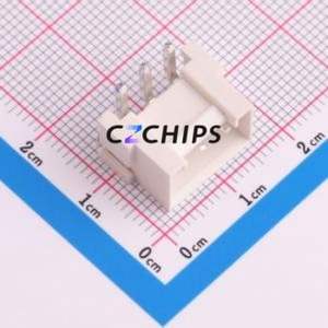 ZX-VH3.96-3PLT Wire-to-Board Pin Header SMD,P=3.96mm Connector 1x3P 3.96mm Vertical Mount VH - Product Image 1