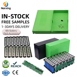 Pil Tutucu 13S48V 18650 Pil Paketi DIY Kiti E-bisiklet Lityum Pil Kutusu 13S6P Nikel Şeritli ve BMS Kartlı - Product Image 1