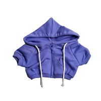 Vêtements de poupée 38 cm, ensemble sweat à capuche et t-shirt Macaron, série Fantasy, pour bébé de 0 à 24 mois, en tissu