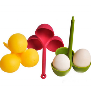 cucharas titular de huevo de silicona <span class=keywords><strong>muerde</strong></span> anti-colisión de huevo de silicona bandeja de utensilios de cocina utensilio - Product Image 2