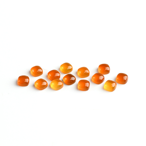 Gemas de Ágata Naranja Natural de Alta Calidad Enceradas/En Aceite, en Forma de Cabujón, para Joyería, Anillos, Gemas Sueltas al por Mayor - Product Image 5