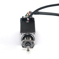 Lichuan Nema23 57mm Motor Stepper sekrup bola dengan SFU1204 sekrup timbal perakitan Motor 0, 6nm-3Nm 100 MM-1, 150mm