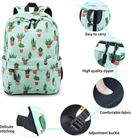 Sac à dos scolaire unisexe en nylon Oxford imperméable personnalisé avec fermeture éclair pour enfants, capacité 20-36L, idéal pour les voyages - Vente en gros
