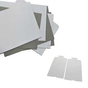 Giấy Chứng Khoán Rất Nhiều Sheets Xám Trở Lại Ban Nhiều Lớp Lót Các Tông - Product Image 1