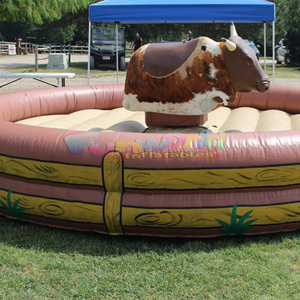 Deportes al Aire Libre juegos comerciales negro emocionante tauromaquia rodeo inflable Toro máquina de montar Toro inflable toro mecánico - Product Image 6