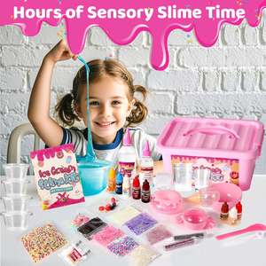 Fun Gift <strong>Idea</strong> Ice Cream DIY <strong>Slime</strong> Making Kit for Girls Amazing Ice Cream <strong>Slime</strong> Kit to Make Butter <strong>Slime</strong> - Product Image 2