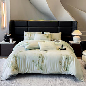 Juego de Ropa de Cama de Lujo de Cuatro Piezas, 100% Lyocell, para Impresión Digital en Tela, Suave, Fresca y Transpirable, para Uso Doméstico, Novedad 2026 - Product Image 5