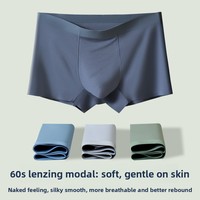 Boxers mi-hauts pour hommes en modal antibactérien 7A, très élastiques, respirants, nouveau style professionnel, vente en gros (ODM)