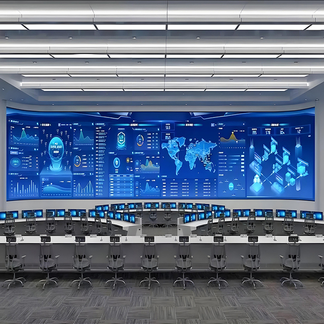 Indoor GOB SMD P1.25 P1.53 P1.86 P2.0 P2.5 P3.0  Ultra Fine Pitch LED Panel for Command Center Video Wall Seamless Large Screen