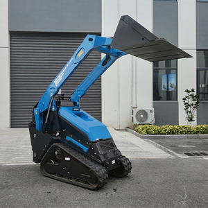 لودر زاحف صغير جديد طراز V1000 بمحرك ديزل كوبوتا بقوة 25 حصان مع آلة تقطيع للودر الصغير - Product Image 6