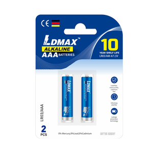 Заводская цена, 1,5 В LR03 Aaa щелочная батарея, 2 упаковки 1200 мАч, длительная мощность 1,5 В, батарея Aaa, Высококачественная основная батарея - Product Image 2