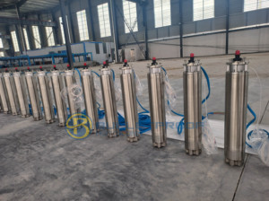 <b>Electric</b> Submersible <b>Water</b> <b>Pump</b> Multistage Stainless Steel Deep Well <b>Pump</b> High Pressure for Well Irrigation - Product Image 3