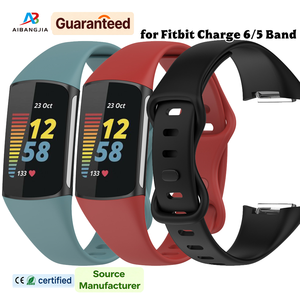 Correas de Silicona Suave para Reloj Inteligente, Repuesto de Correa Deportiva para Fitbit Charge 6 5, Accesorios para Pulsera - Product Image 1