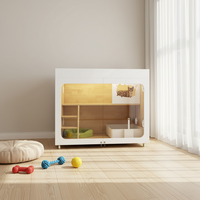 Villa de luxe moderne pour chat, enclos extérieur spacieux, cage durable pour chat, mobilier pour animaux de compagnie pour animaleries et hôtels