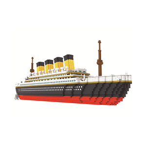 Bộ Câu Đố <span class=keywords><strong>3D</strong></span> Cho Người Lớn Mô Hình Tàu <span class=keywords><strong>Titanic</strong></span> Bộ Dụng Cụ Watercraft 3800 Cái DIY Mega Bộ Khối Xây Dựng Bằng Nhựa Kỷ Niệm Quà Tặng Đám Cưới - Product Image 3