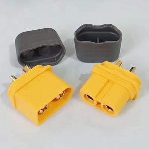 Connecteur <span class=keywords><strong>XT60H</strong></span>/XT60UH/XT60E-M/<span class=keywords><strong>F</strong></span> original avec capuchon, version 3,5 mm, plaqué or, type T, pour modèles RC - Product Image 4