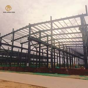 Structure <span class=keywords><strong>en</strong></span> acier pour bâtiment industriel à ossature portique, entrepôt, atelier, kits de hangar <span class=keywords><strong>en</strong></span> acier léger à vendre - Product Image 5