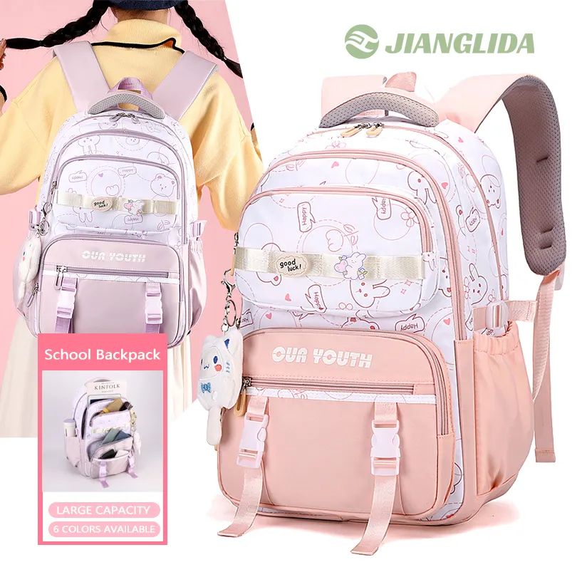 JIANGLIDA wholesale Nylon Casual Sports Backpacks supplies Student Backpack travel backpack summer products bolsos escolares